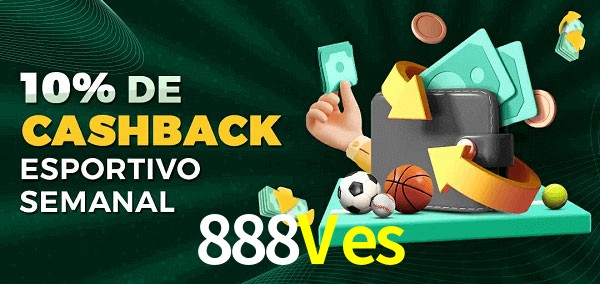10% de bônus de cashback na 888Ves